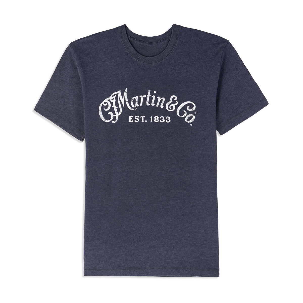 Martin CFM Logo T Shirt Vintage Navy - Large