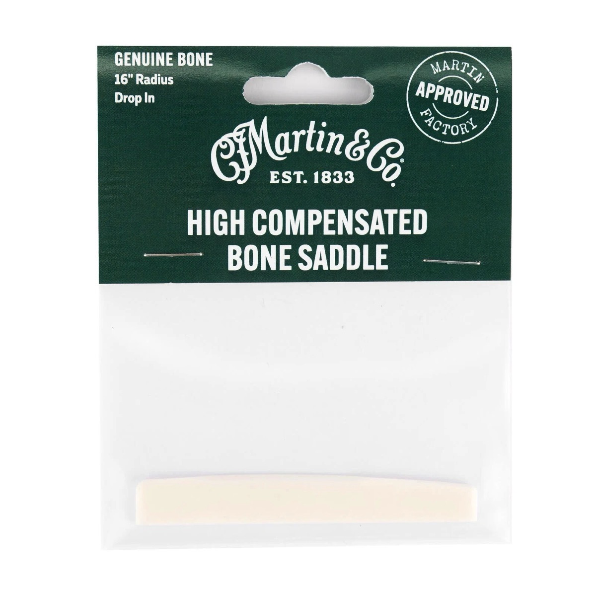 Martin Martin Guitar High Compensated Bone Saddle - Guitars