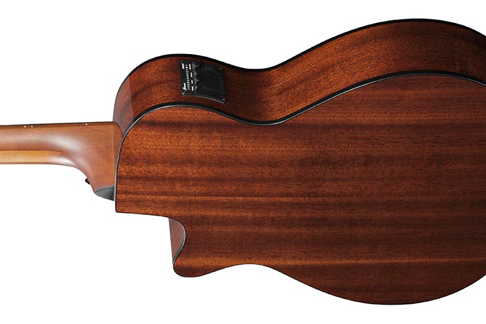 Ibanez Ibanez AEGB24E 4 String Acoustic Electric Bass Guitar - Mahogany Sunburst - Basses