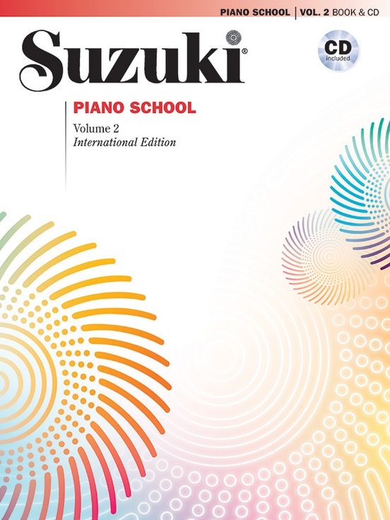 Suzuki Piano School Volume 2 Book/CD