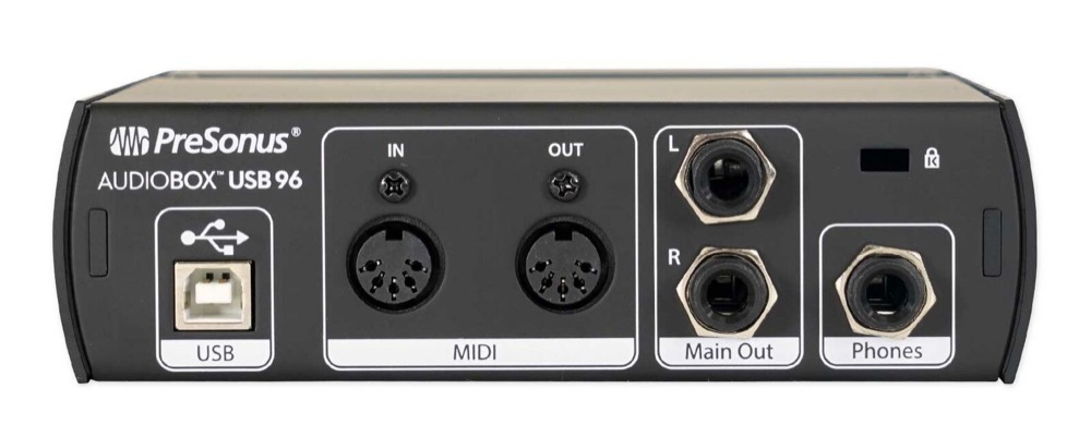 PreSonus PreSonus Audiobox 96 USB Interface Black 25th Anniversary - Recording
