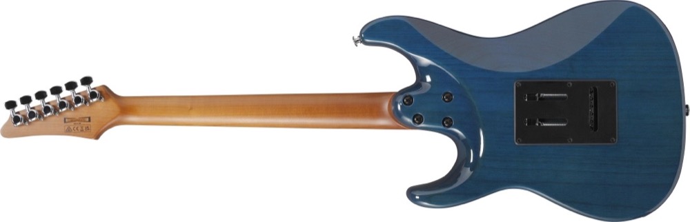 Ibanez Ibanez AZ722S1 AZ Standard SSH Electric Guitar, Transparent Turquoise Burst - Guitars