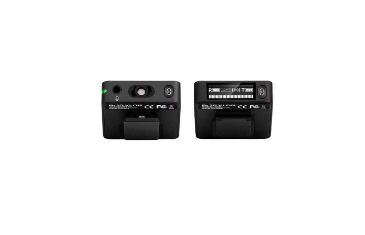 NUX NUX B-10 Vlog Wireless Lavalier Vlog Microphone System - Live Sound, DJ