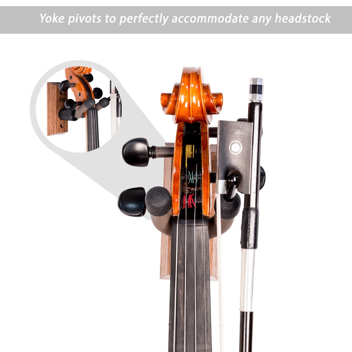 String Swing String Swing Violin or Viola Hanger, Wall Mount - Stands
