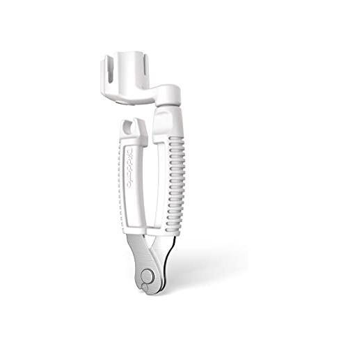 Planet Waves Pro Guitar Winder With Cutter - White