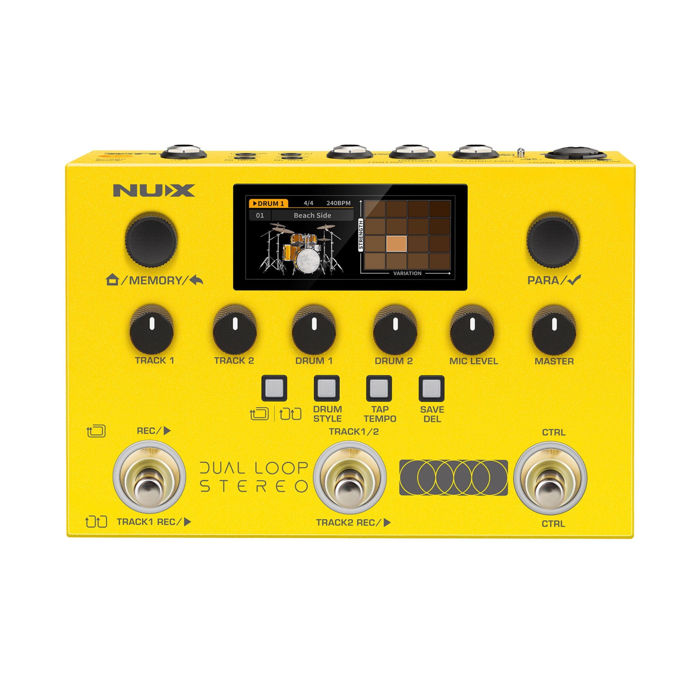 NUX Dual Loop Stereo Looper Effects Pedal