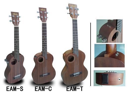 Eleuke Ukulele Soprano Mahogany with Pickup  &hellip;