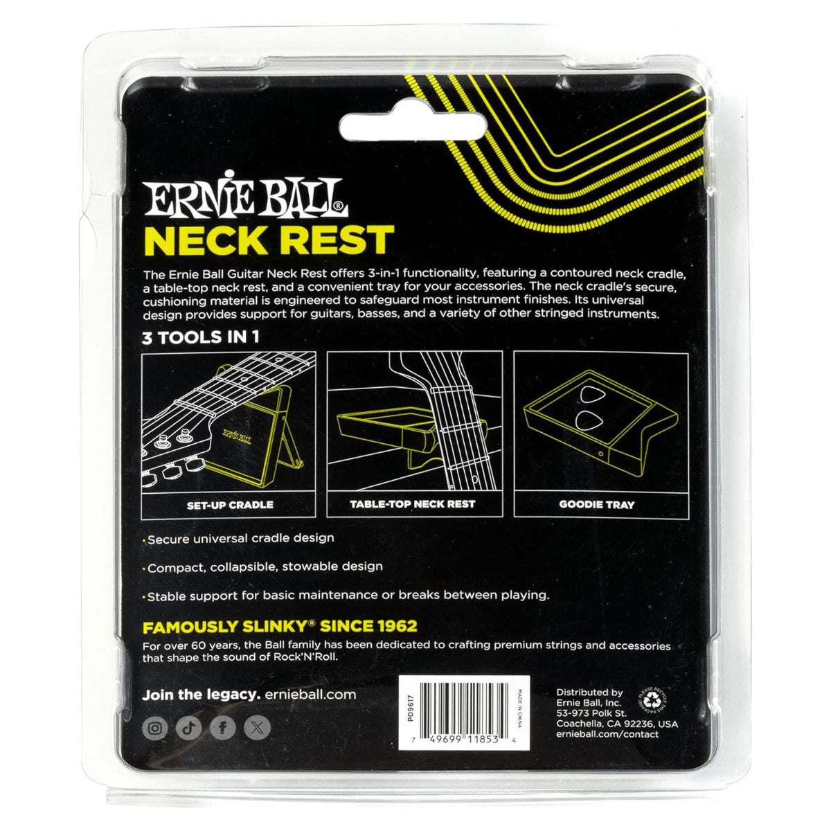 Ernie Ball Ernie Ball Guitar Neck Rest - Guitars