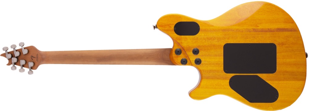 EVH EVH Wolfgang Standard QM, Transparent Amber - Guitars