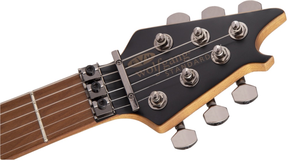 EVH EVH Wolfgang Standard QM, Transparent Amber - Guitars