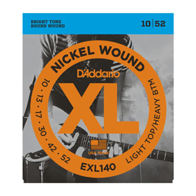 D'Addario EXL140 10-52 Nickel Light Top  &hellip;