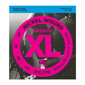 D'Addario EXL170 45-100 Bass Light, Long Scale