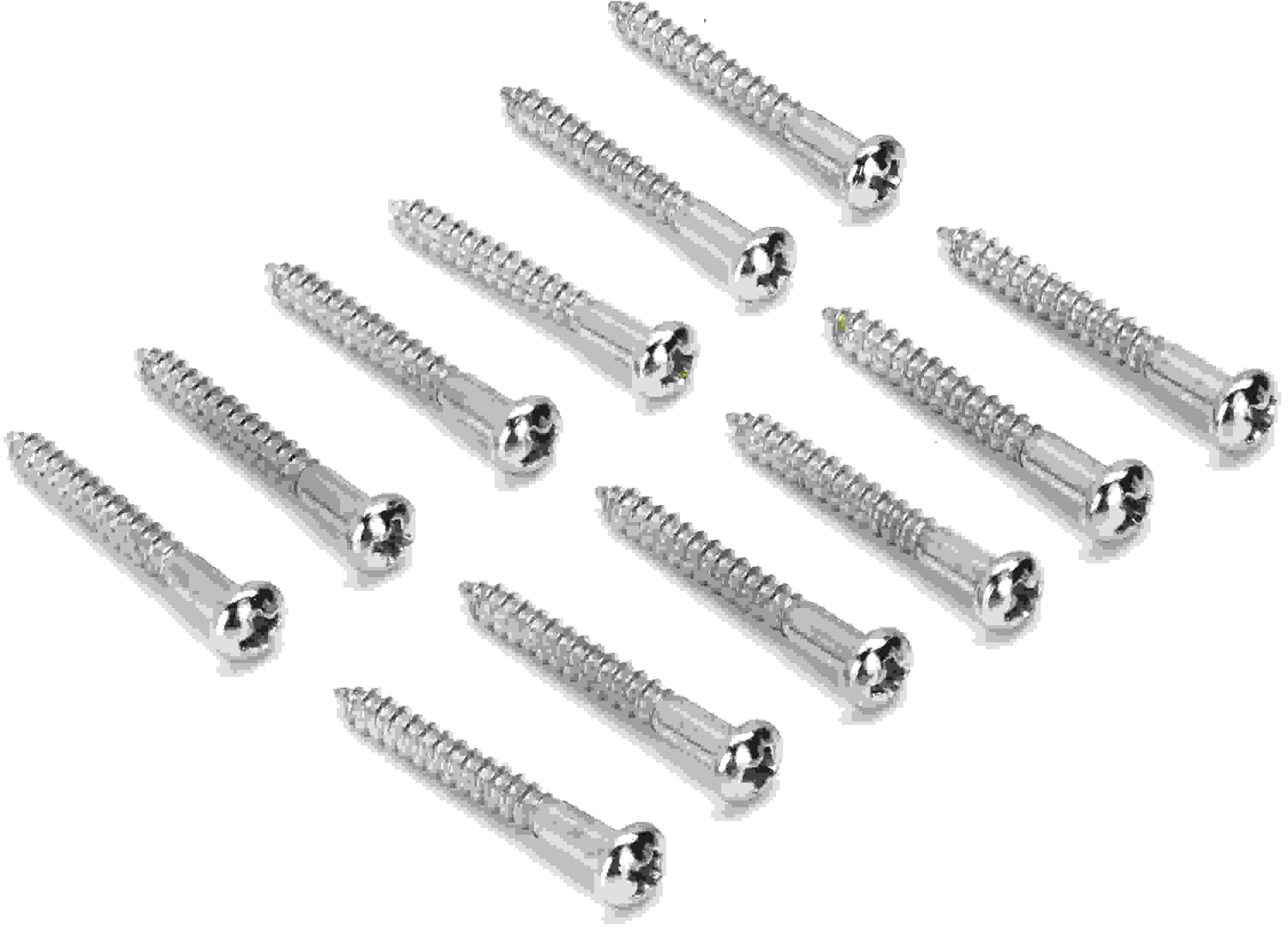 Fender Vintage Nickel Pickguard Screws #4 x  &hellip;