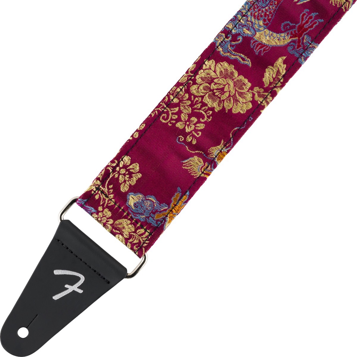 Fender Fender Strap - Satin Dragon in Wine - Guitars
