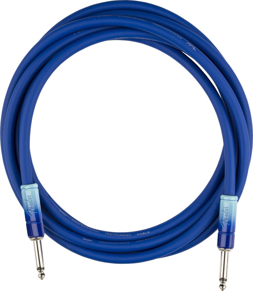 Fender Fender 10 Foot Ombre Series Instrument Cable In Tequila Sunrise - Cables