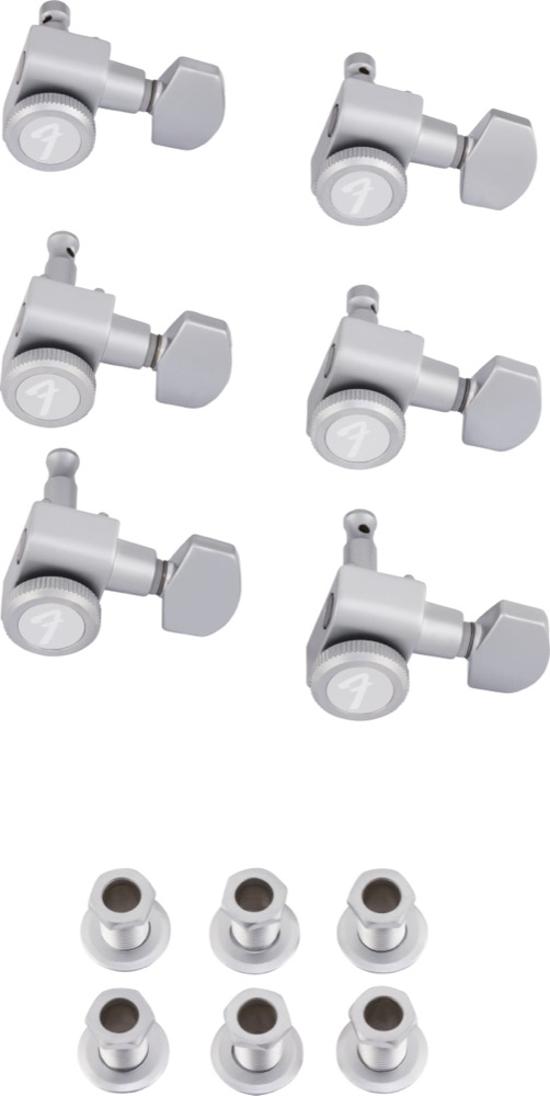 Fender Locking Tuners Brushed Chrome Satin