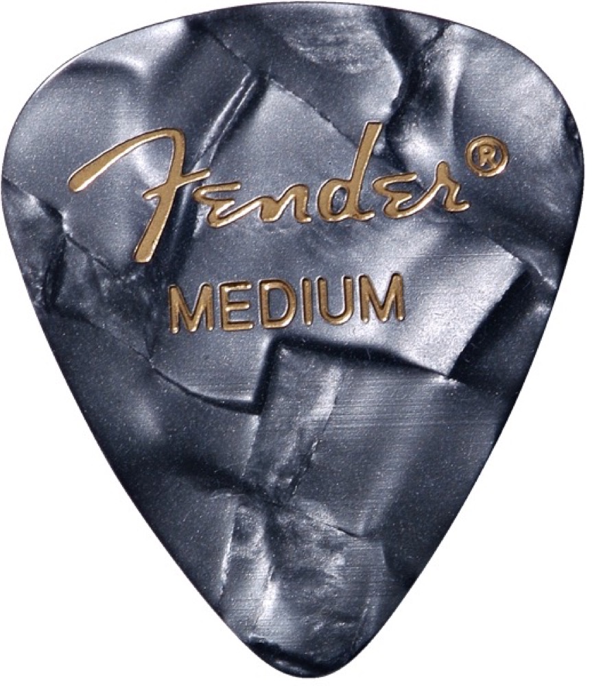 Fender Pick Pack 12 Premium Celluloid Black  &hellip;