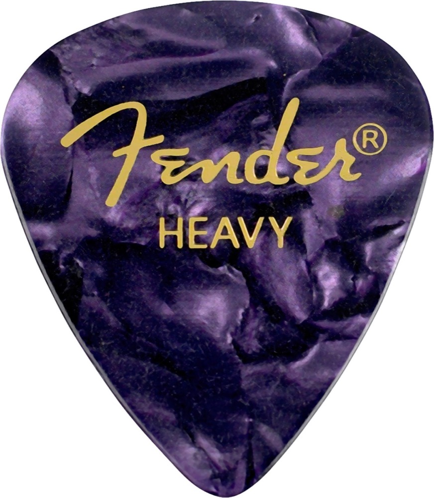 Fender Pick Pack 12 Premium Celluloid Purple  &hellip;