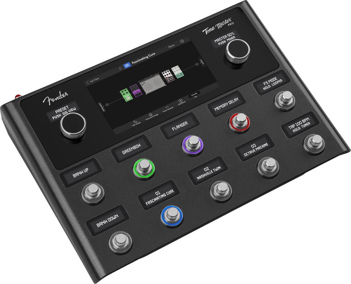Fender Fender Tone Master Pro Multi-Effect Guitar Workstation - Effects