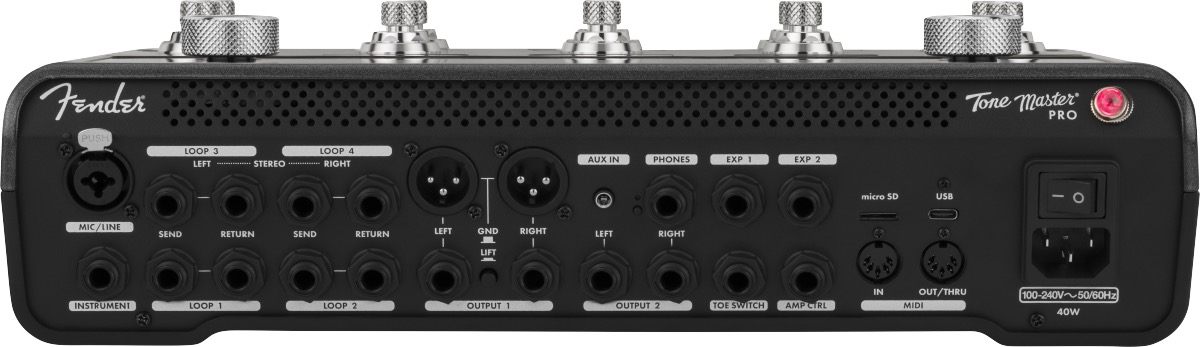 Fender Fender Tone Master Pro Multi-Effect Guitar Workstation - Effects
