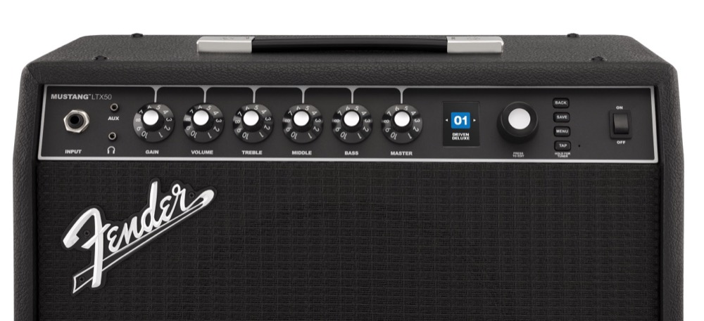 Fender Fender Mustang LTX50 Guitar Amp 50 Watt 1x12 Combo Amplifier - Amps
