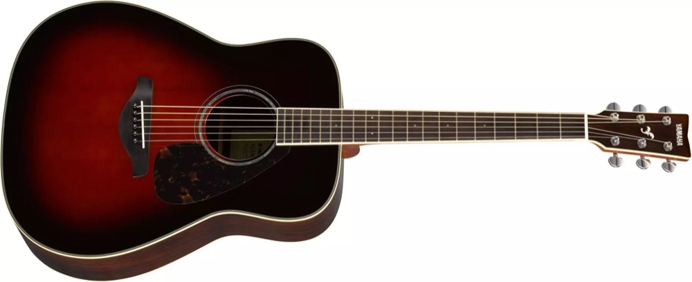 Yamaha FG830 Solid Spuce Top Acoustic Guitar …