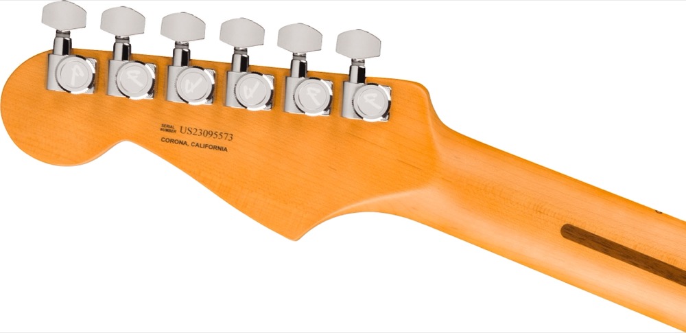 Fender Fender American Ultra Strat II In Avalanche With Maple Neck - Guitars