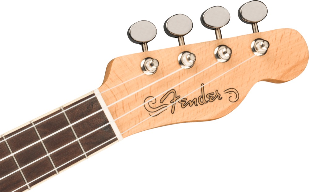 Fender Fender Fullerton Tele Uke Concert Butterscotch Blonde - Ukuleles