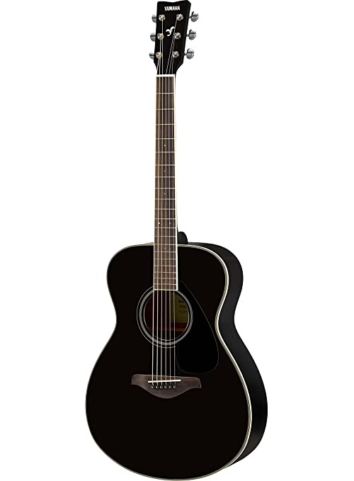 Yamaha FS820 BL Solid Spuce Top, Black