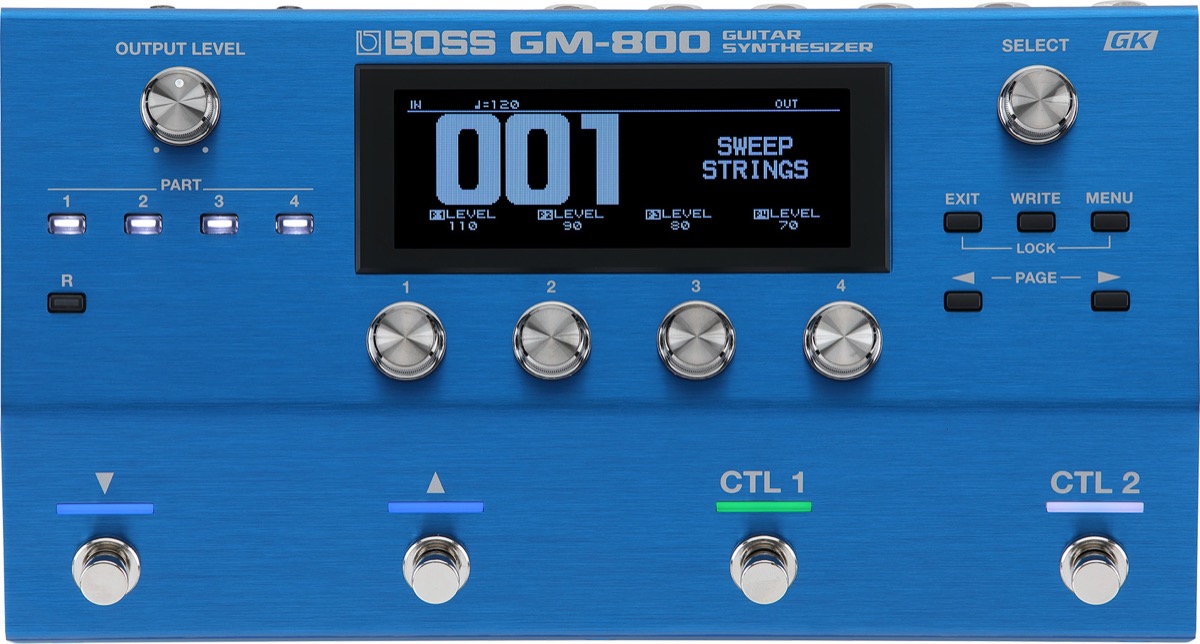 BOSS GM-800 ZEN-Core Guitar Synth Pedal