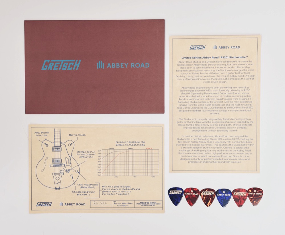 Gretsch Gretsch Abbey Road Studiomatic Limited Hollow Body, Classic Walnut Stain - Guitars
