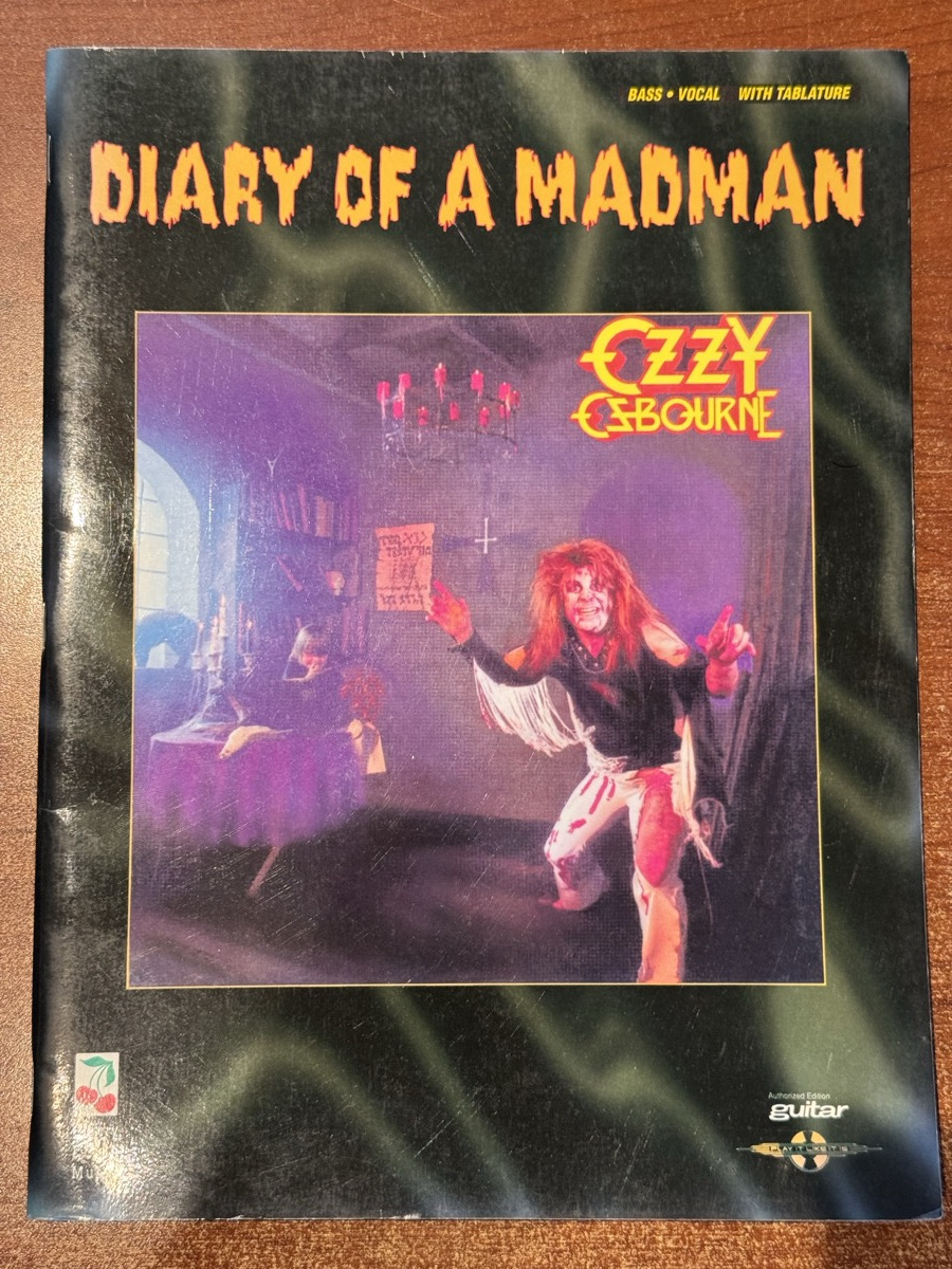 Ozzy Osbourne - Diary of a Madman - Bass Tab