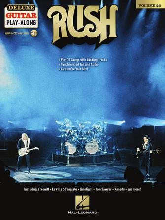 Rush Guitar Deluxe Play Along Vol 26 Book  &hellip;