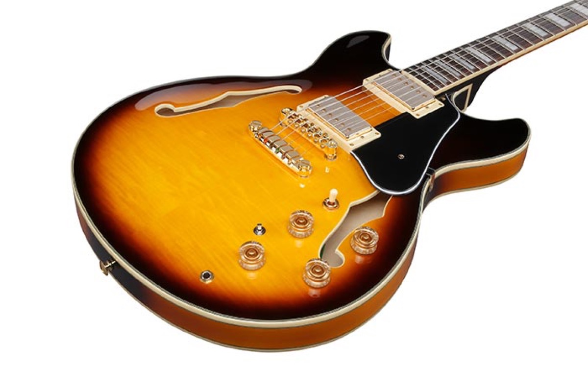 Ibanez Ibanez JSM10EM John Scofield Signature Two Tone Burst - Guitars