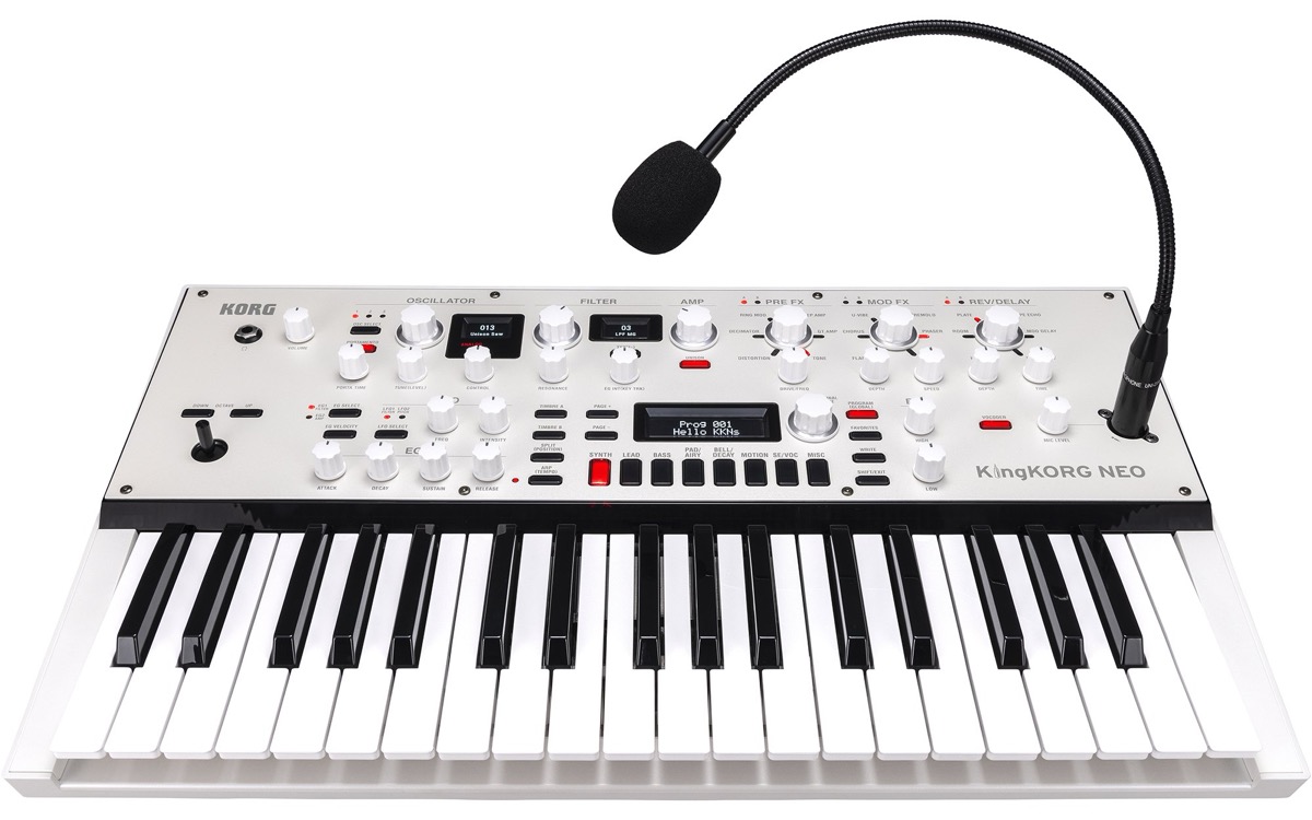 Korg Korg KingKORG NEO Virtual Analog Synth And Vocoder - 37 Key - Keyboards
