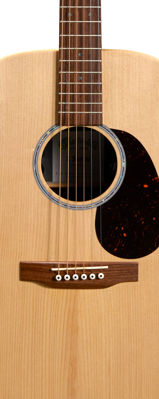 Martin Martin 000-X2E X-Series Triple O w/Pickup, HPL Brazillian And Gig Bag - Guitars