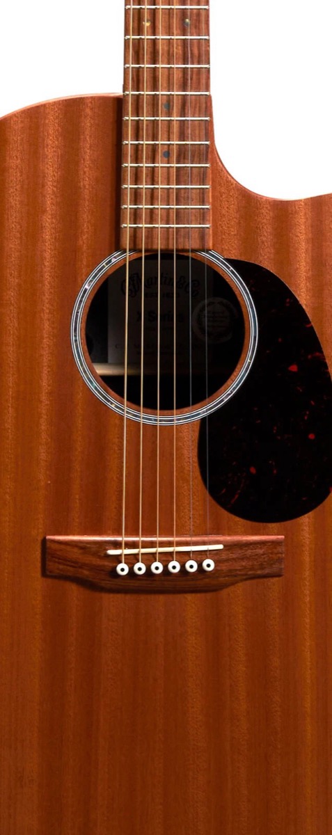 Martin Martin GPC-X2E Ziricote HPL Acoustic Electric Guitar - Natural w/Gig Bag - Guitars