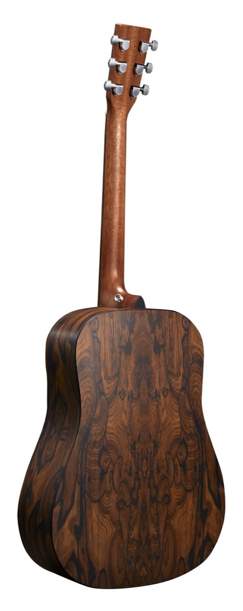 Martin Martin D-X2E Ziricote HPL Acoustic Electric Guitar - Sunburst w/Gig Bag - Guitars