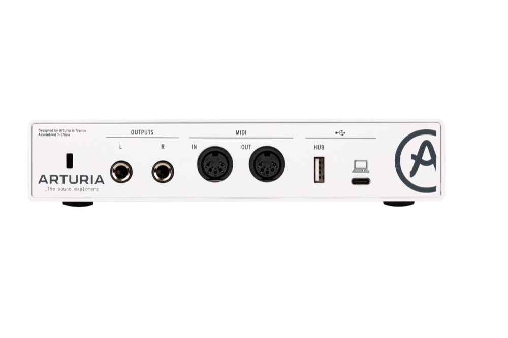 Arturia Arturia Minifuse 2 Compact USB Audio Interface, White - Recording
