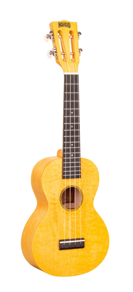 Misc Mahalo Island Series Concert Ukulele In Sunflower Yellow - Ukuleles