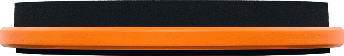 Meinl Meinl 12" Marshmallow Practice Pad Orange Foam Base - Drums