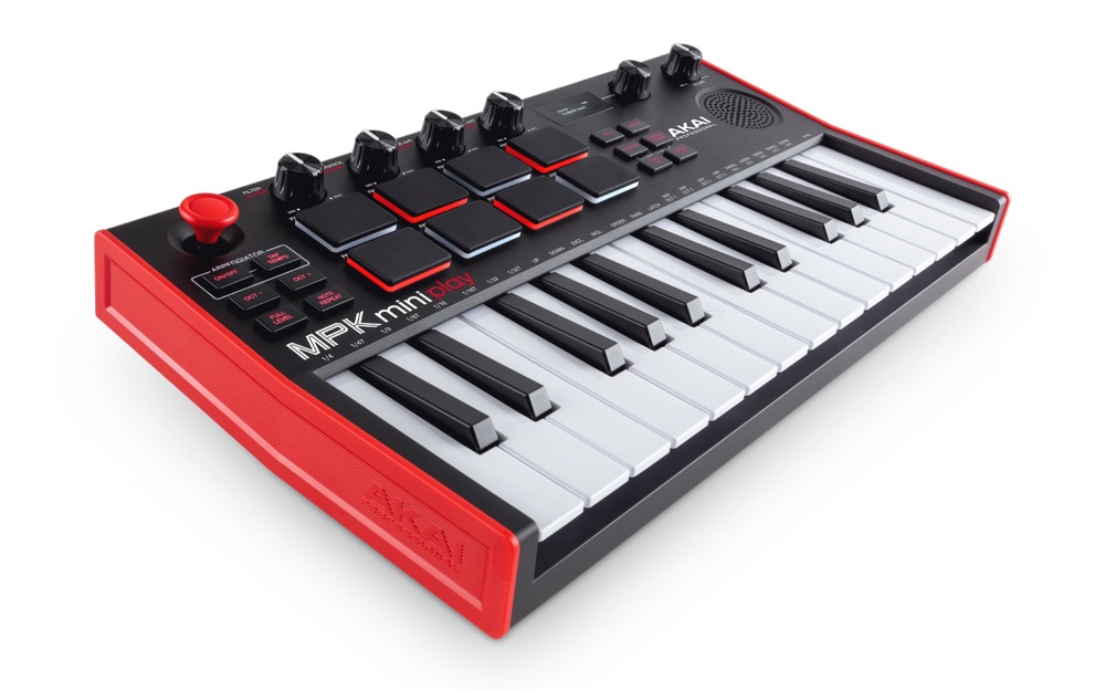 Akai Akai MPK mini Play Mk3 Mini Controller Keyboard With Built In Speakers - Recording