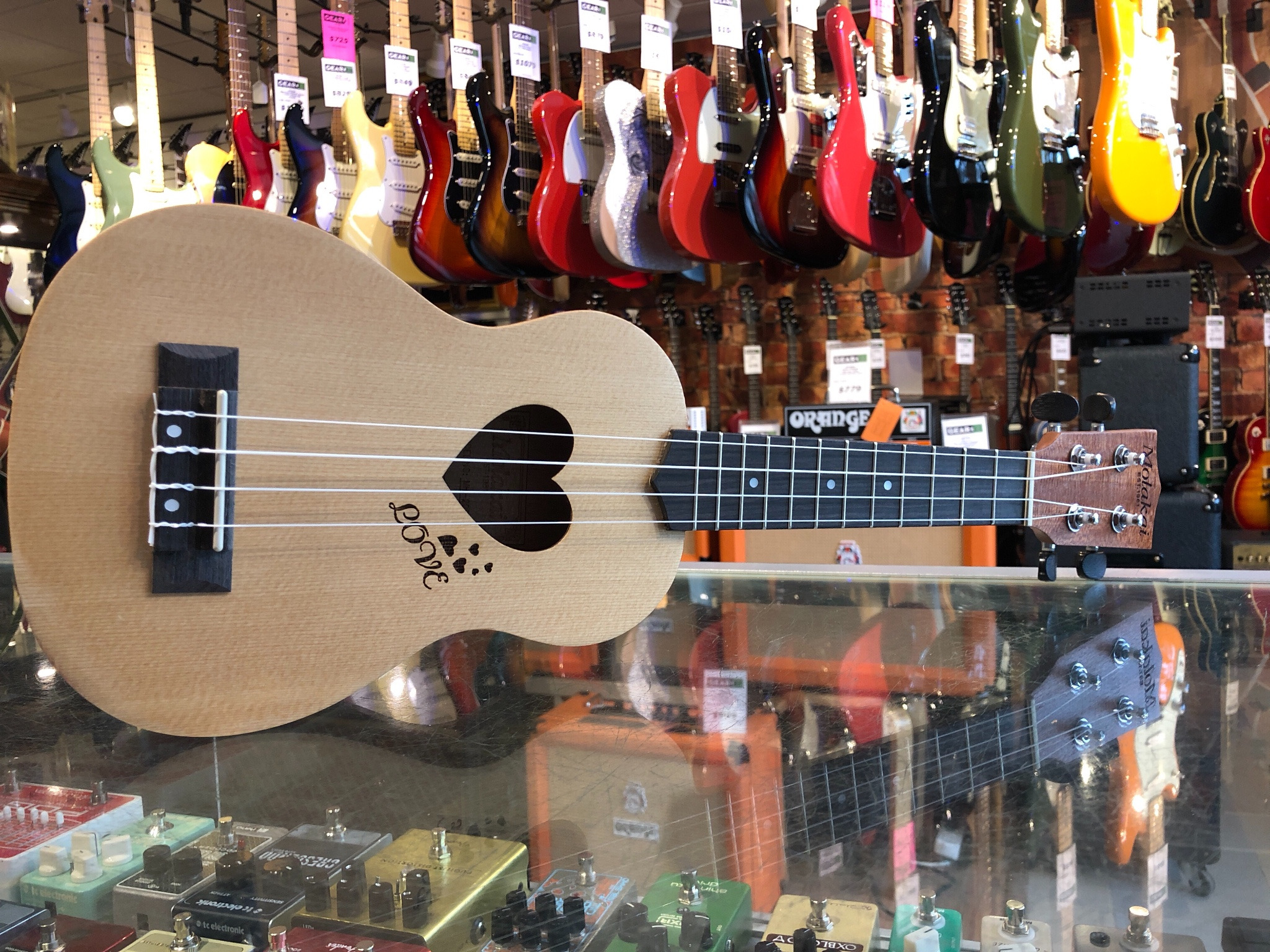 Molakai MSH-20SP Soprano Ukulele In Spruce  &hellip;