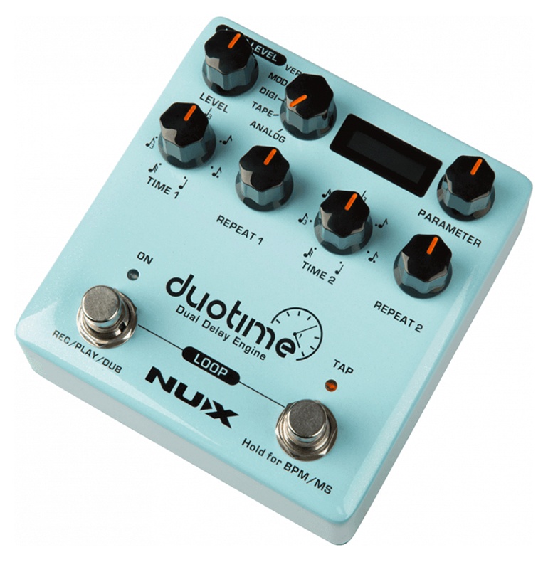 NUX Duo Time Delay And Looper Pedal
