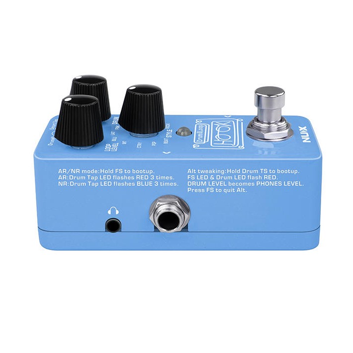 NUX NUX Hook Mini Looper Pedal w/Drums - Effects