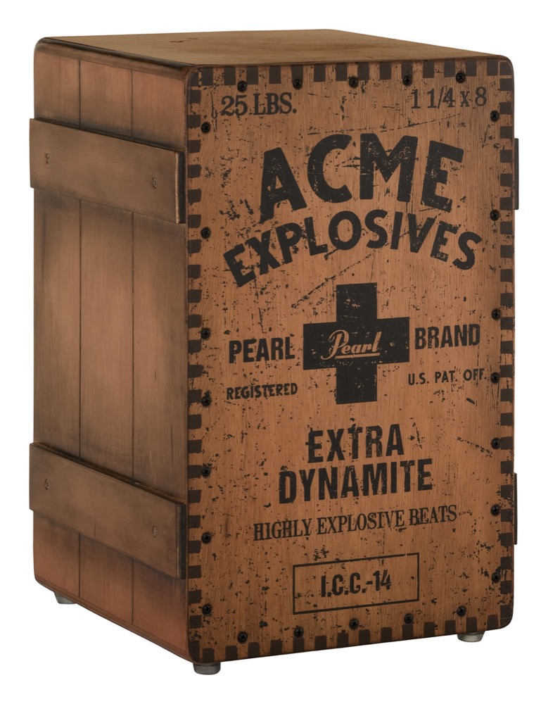 Pearl Pearl Primero Series Cajon, ACME Graphic - Drums