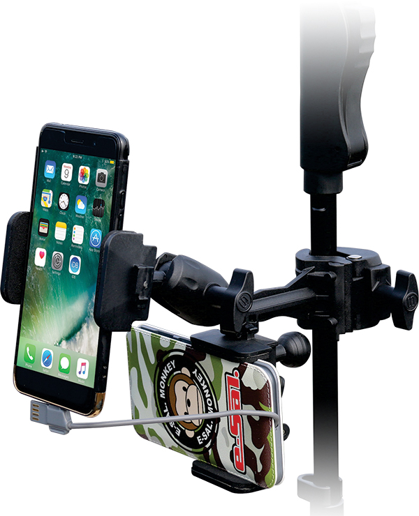 Profile Profile PHH-100 Mic Stand Phone And Power Bank Holder - Stands