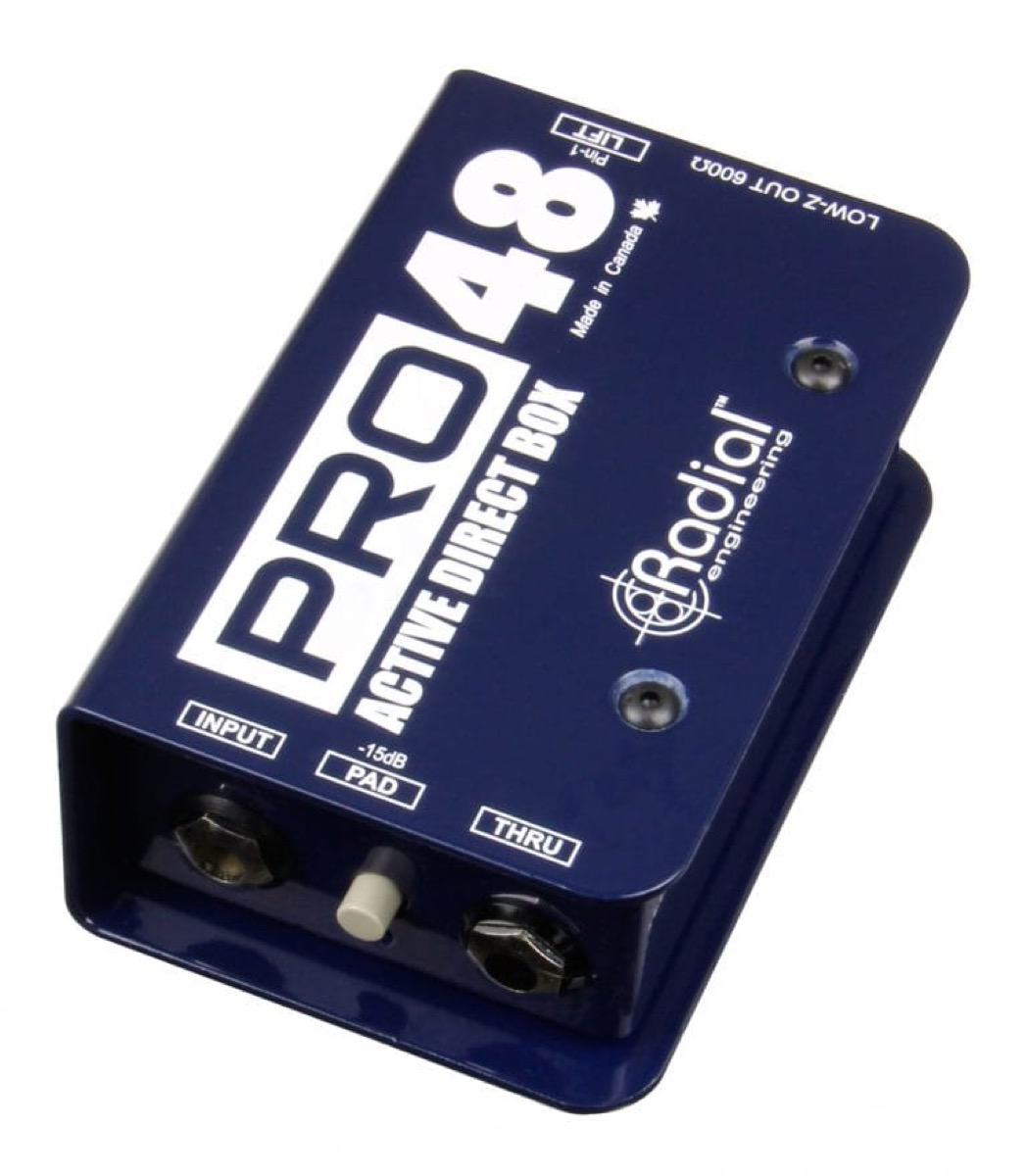 Radial Radial Pro48 Active Direct Box - Recording