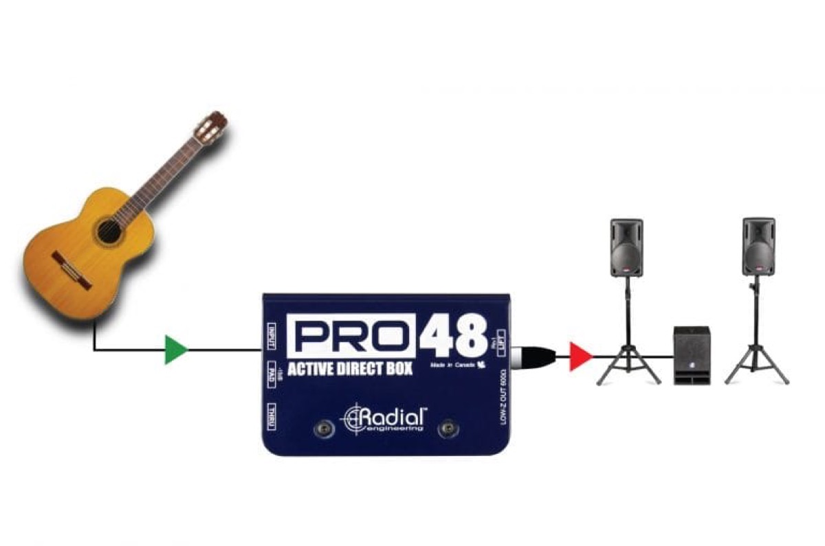 Radial Radial Pro48 Active Direct Box - Recording