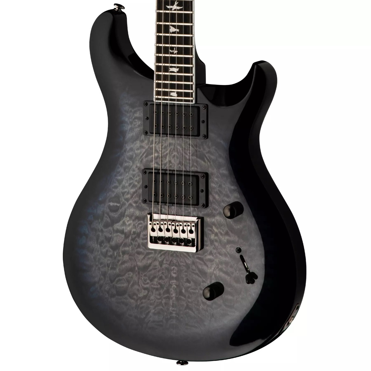 PRS PRS SE Mark Holcomb Electric Guitar, Holcomb Blue Burst, Gig Bag - Guitars